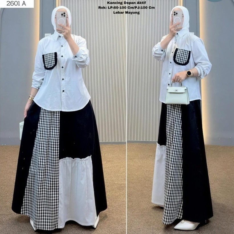 Vira Set Rok Premium Ori by Semut / Nania