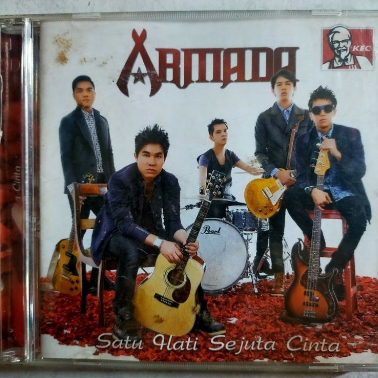 CD jadul ARMADA "satu hati sejuta cinta" (KFC)