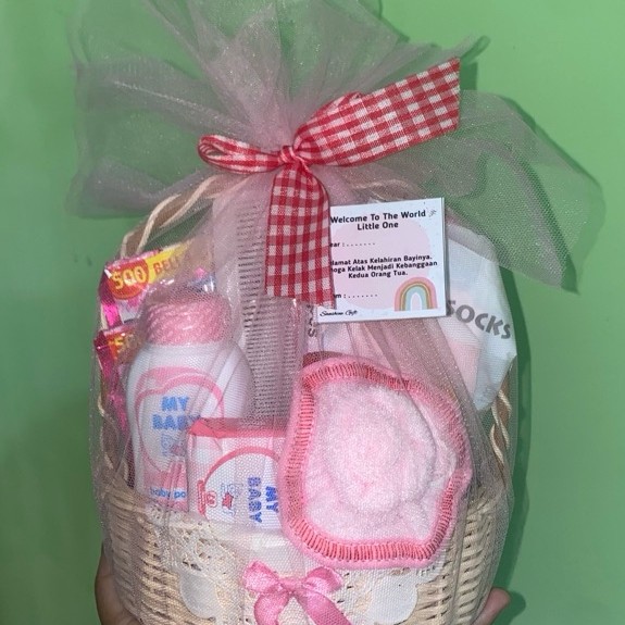 Parcel bayi baru lahir | kado melahirkan | hadiah bayi baru lahir | parcel rotan