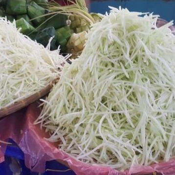 Pepaya Muda Iris, sayur pepaya muda iris