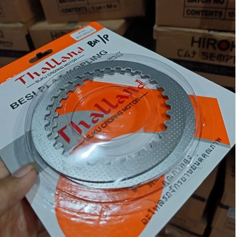 [ISI 2 LEMBAR] BESI PLAT KOPLING REVO ABSOLUTE MERK THALLAND PLAT BESI MOTOR REVO ABSOLUTE