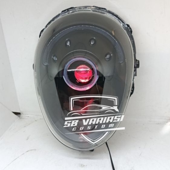 refektor h4 scopy 2013-2016 custom lampu depan scoopy 2013-2016