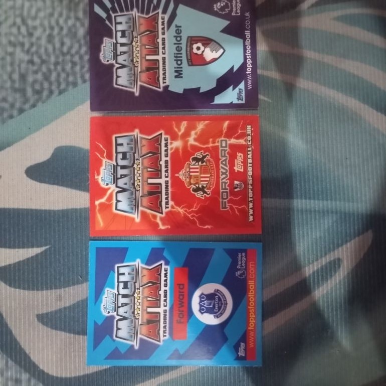 misteri pack card match attax 2012 2013 2016 2017