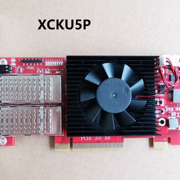 XCKU5P 100G Kintex UltraScale+ XCKU15P PCIE 3.0 QSFP xilinx board xilinx fpga board xilixn fpga
