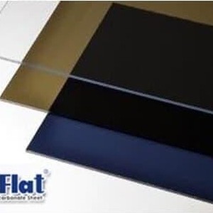SOLARFLAT,SolarTuff Solid, atap kanopi polycarbonat murah 1,2 mm polos