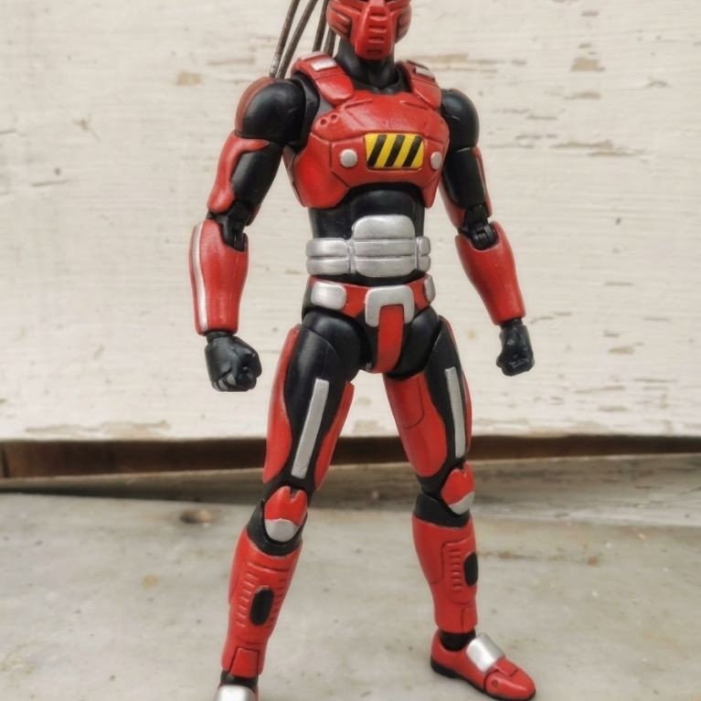 Shf Sektor cyborg mortal kombat action figure custom # MK street fighter fatality Shao Khan raiden k