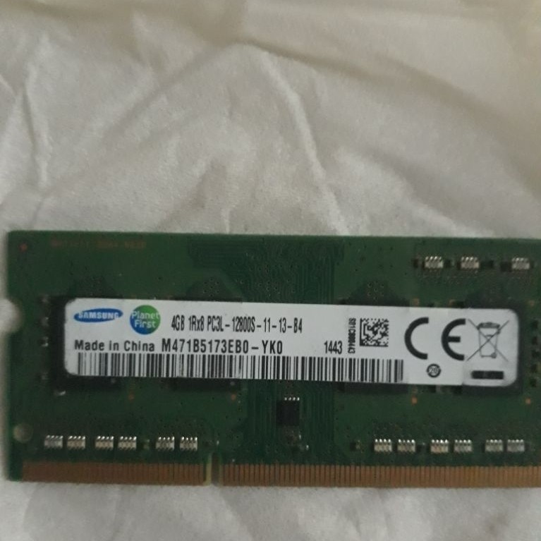 RAM SERVER SAMSUNG 4GB 1RX8 PC3L 12800S