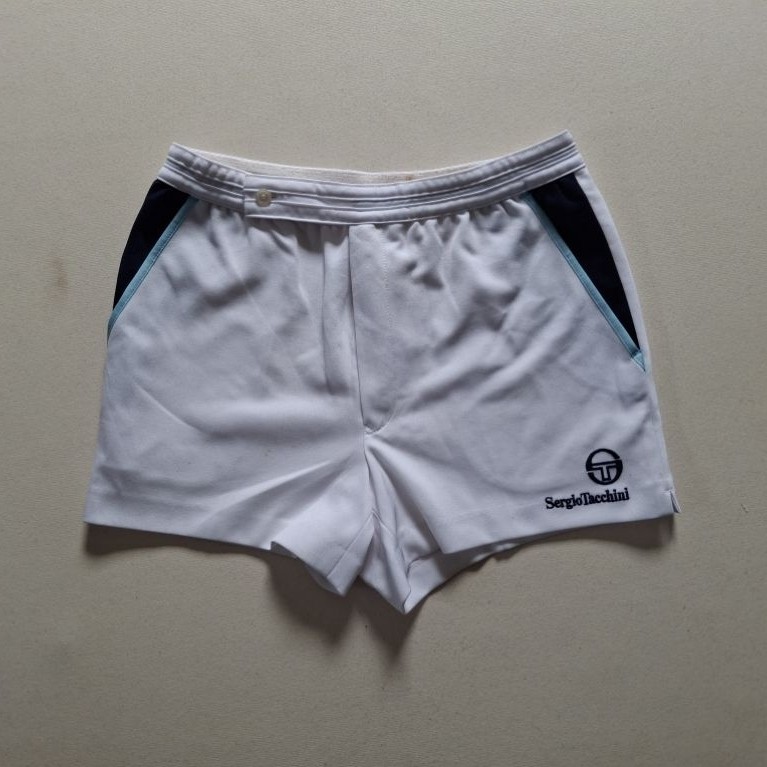 CELANA PENDEK TENIS SERGIO TACCHINI VINTAGE ORIGINAL 100%