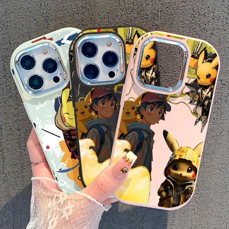 Case For Samsung A32 5G A34 M32 Soft Silicone Metal Chrome Lens Lucu Minion Casing Murah
