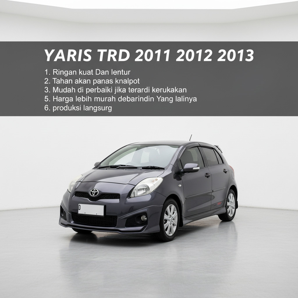 BODYKIT Yaris TRD 2011 2012 2013 BODKIT  yaris trd BODY KIT yaris trd