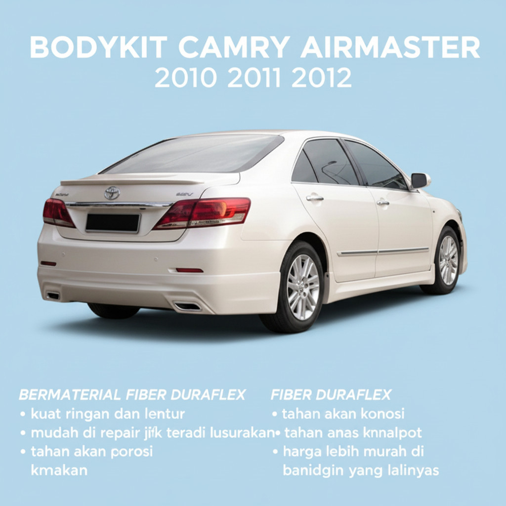 bodykit camry 2010 2011 2012 body kit toyota camry AIRMASTER