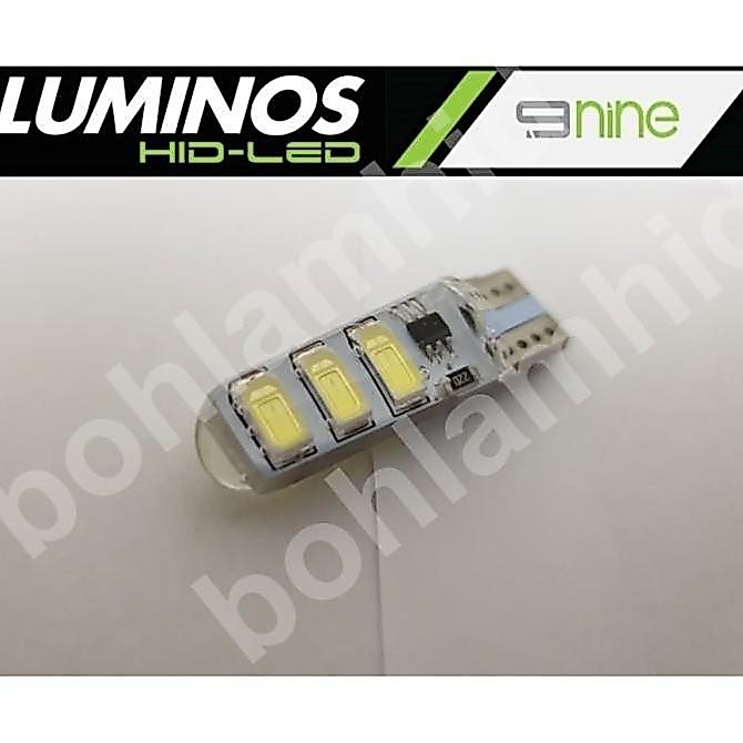 (Good) Lampu LED Senja T10 5730 Kedip Flash Motor Bohlam Kecil Kota Sein