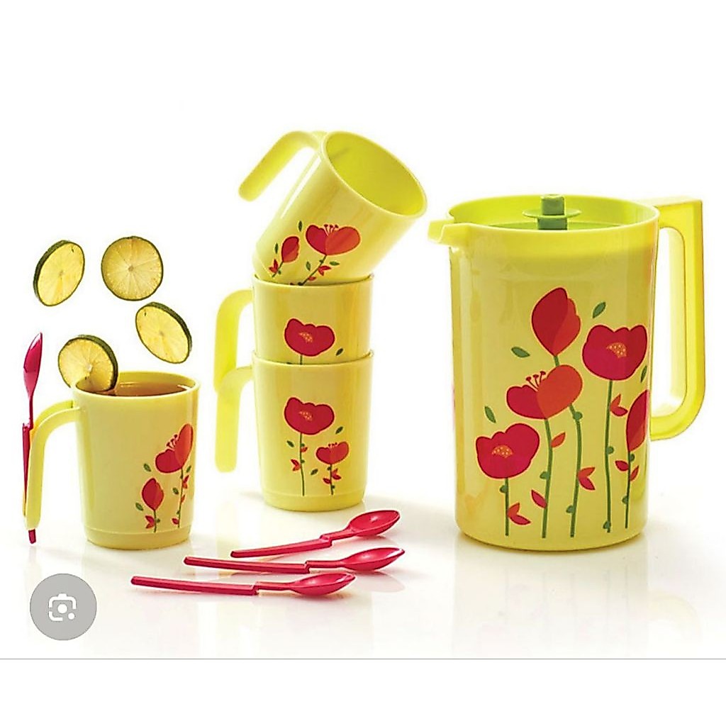 Flower Drink Set tupperware