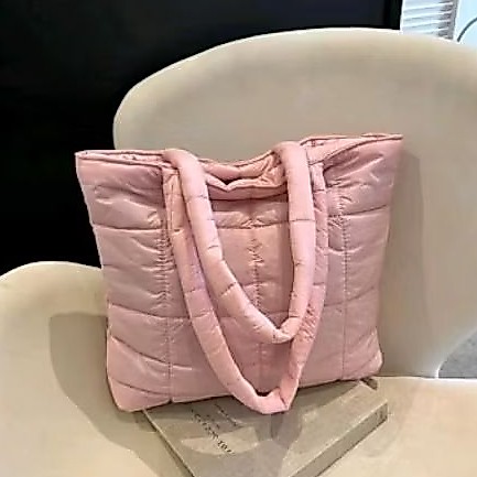 preloved puffy bag pink