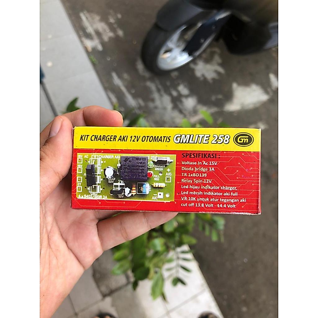 Kit Charger Aki 12 V Otomatis GMLITE 258