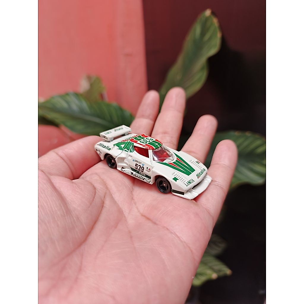 Diecast Tomica Tomy F66 Lancia Stratos Turbo Alitalia 1978 Made In Japan 539 Racing Car Rare VHTF