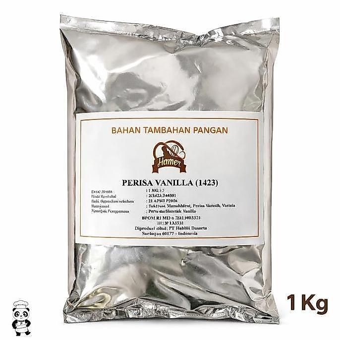 Hamer Perisa Vanila Bubuk (1423) 1 Kg Vanili Bubuk Vanilla Powder AM