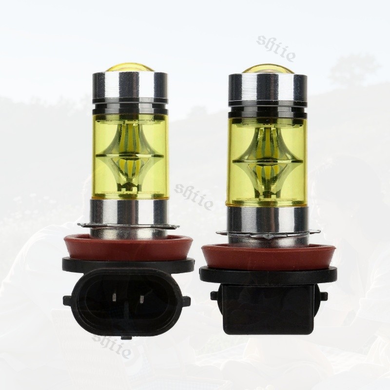 Lampu Kabut LED Mobil H11 H8 100W 1500LM Super Terang
