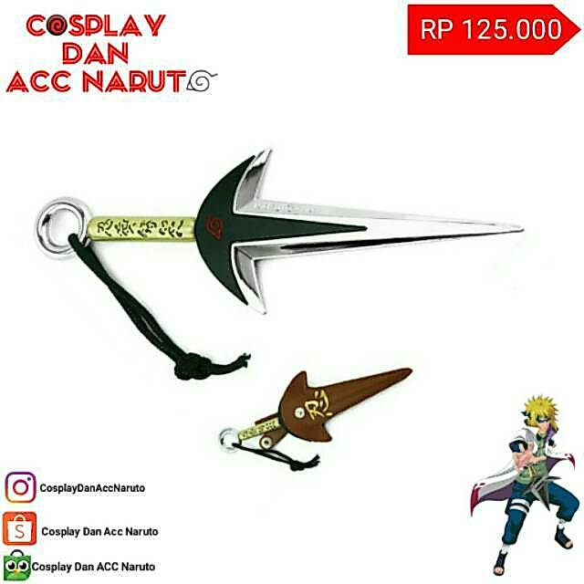 KUNAI NAMIKAZE MINATO YONDAIME HOKAGE