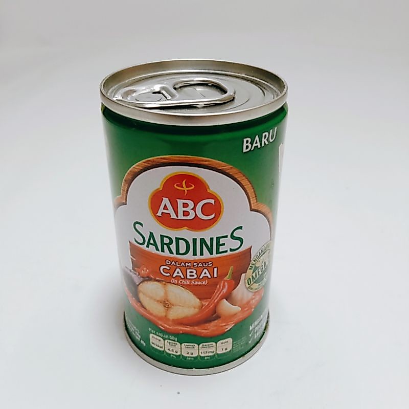 Sarden Abc kecil 155g saus cabai
