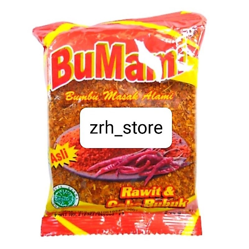 Cabe bumami extra pedas 40gr cabe rawit cabe rawit cabai bubuk kasar cabe bubuk halus