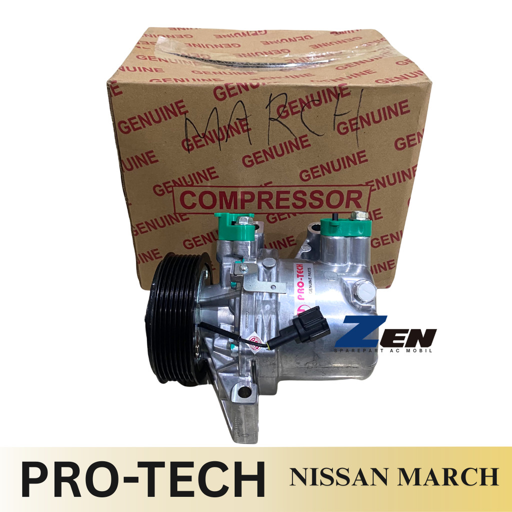 COMPRESSOR KOMPRESOR AC MOBIL NISSAN MARCH DATSUN GO PROTECH