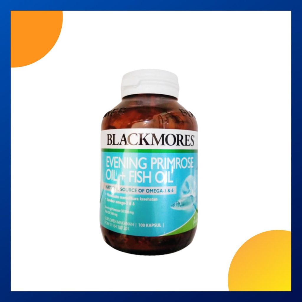 Blackmores Evening Primerose Oil + Fish Oil Botol 100 Kapsul