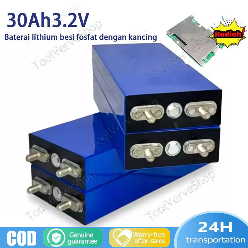 Baterai Lifepo4 3.2V 30Ah Elektrik Baterai Lithium LIFEPO4 DISCHARGE CAPACITY TEST PROVE Baterai Lit