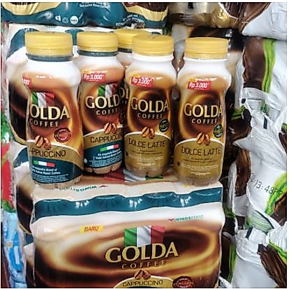 Golda coffee 1 dus 12 botol