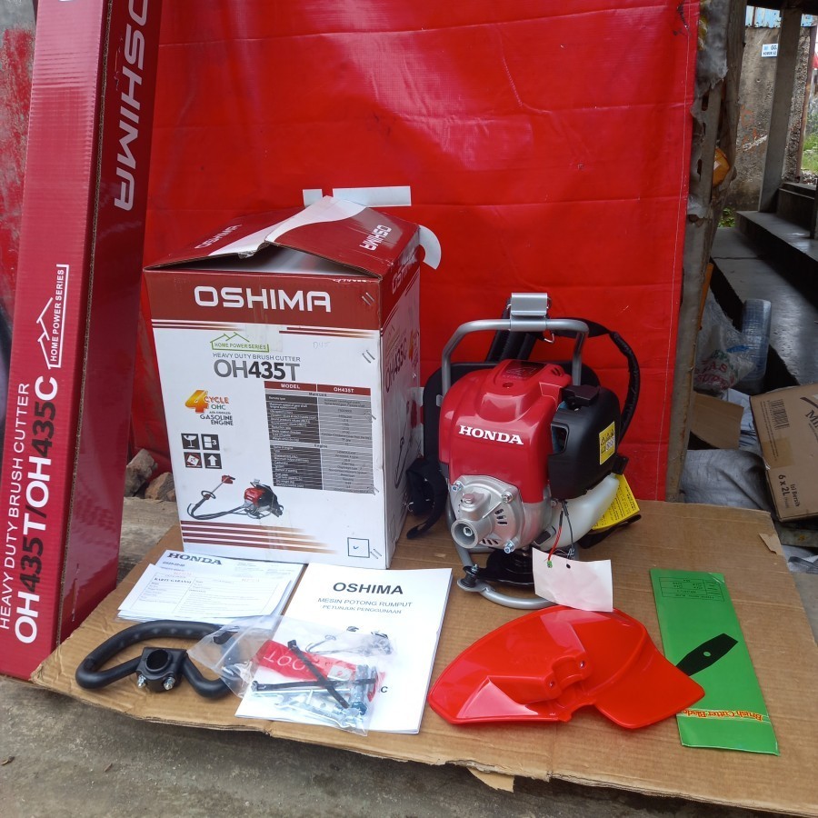 Mesin Potong Rumput PRO435 Heavy DutyMESIN POTONG RUMPUT 4TAK HONDA OSHIMA MESIN RUMPUT GEDONG OH435