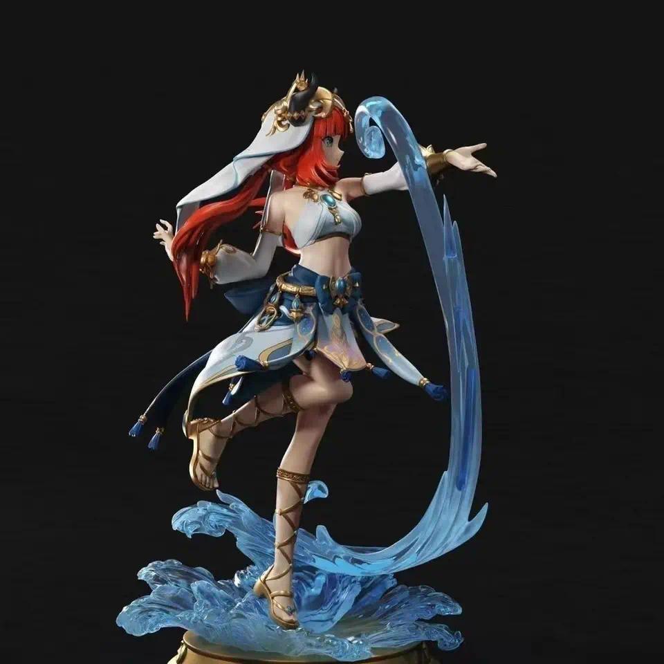 27cm Genshin Impact Pvc Anime Figure Nilou Model Doll Figurine Action Figure Model Desktop Decoratio
