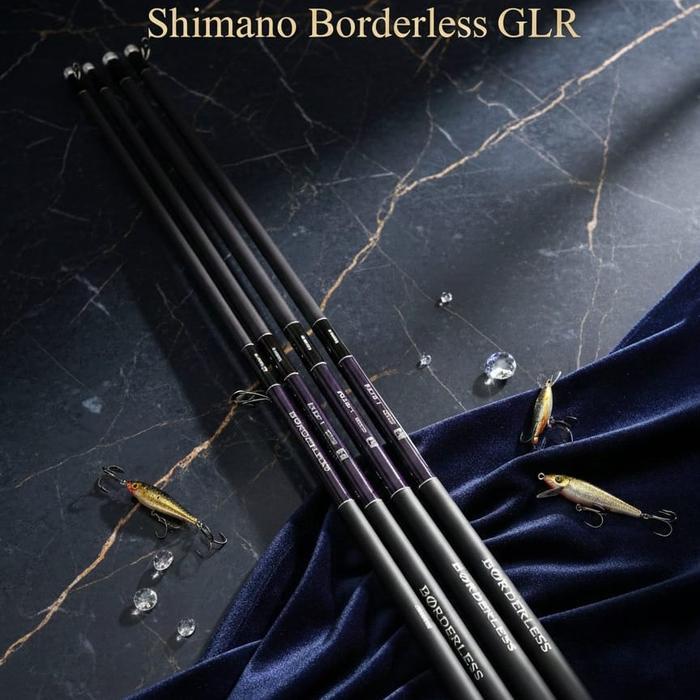Joran Tegek Shimano Borderless  Original Import Dan Full Carbon - GLR, 630