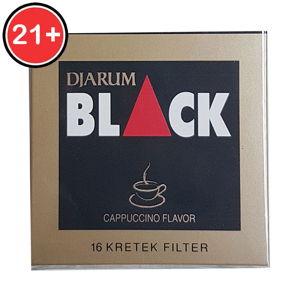 DJARUM ROKOK FILTER BLACK CAPPUCINO 16'S