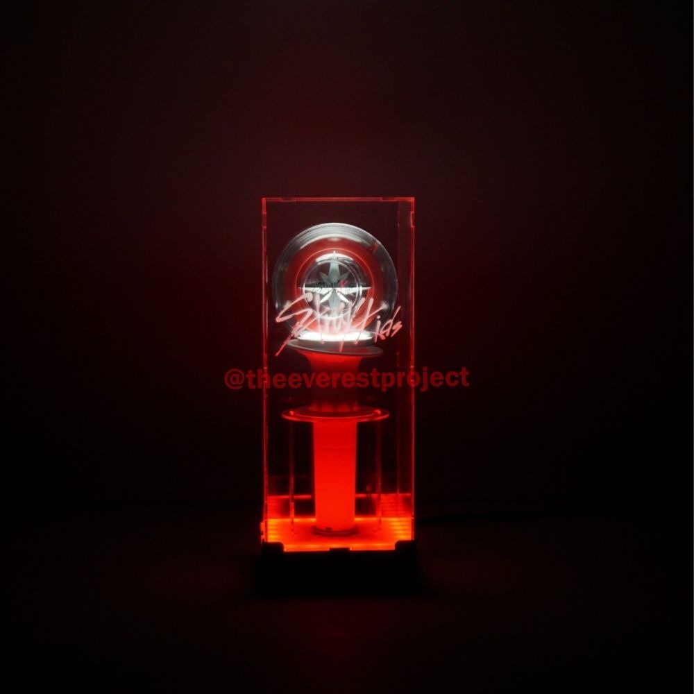 Lightstick Stray Kids / Box Lightstick Stray Kids / Box Acrylic Lightstick Dengan Lampu / Lightstick