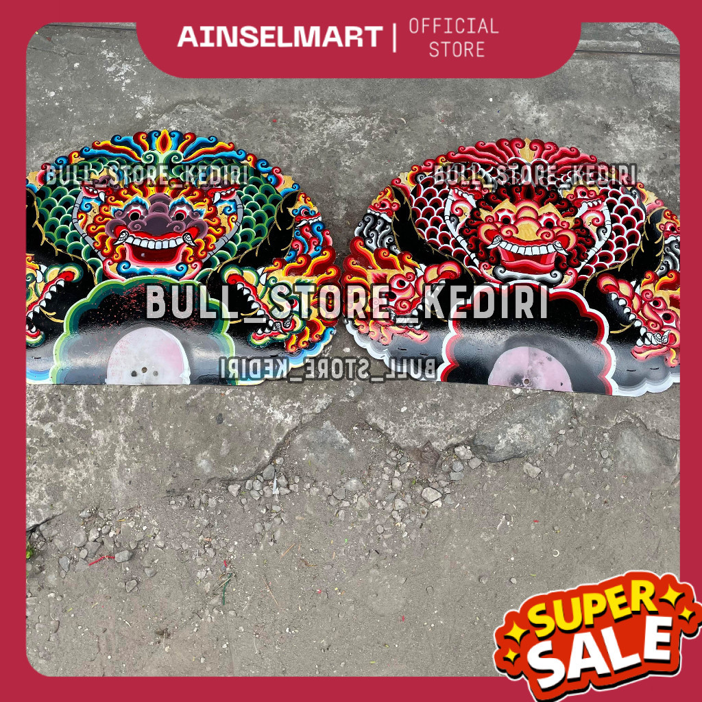 Jamang Barongan Telonan 18 23 Bahan Drem Tebal Asli JB