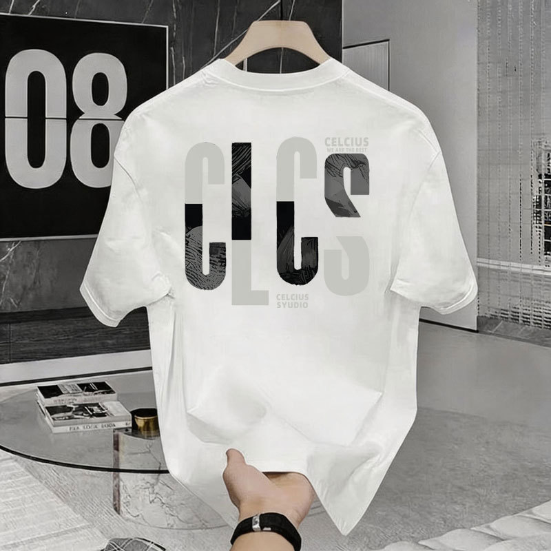 GIORDI Baju Kaos Pria CELCIUS Tshirt Oversize Atasan Street Retro Kaos Pria Wanita Kaos Distro Origi