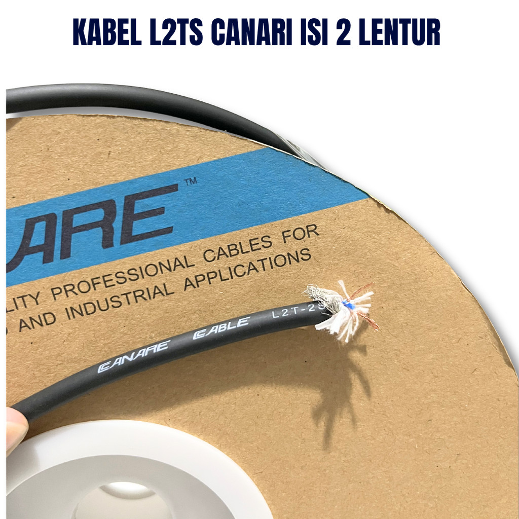 Kabel audio canari kecil l2TS Murah Isi 2