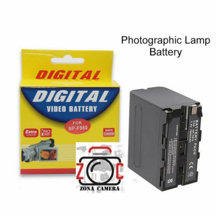 Baterai For Sony NP F-970 / NP F970/960 - baterai