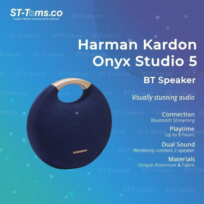 Harman Kardon Onyx Studio 5 / Onyx 5 Bluetooth Portable Speaker - Biru