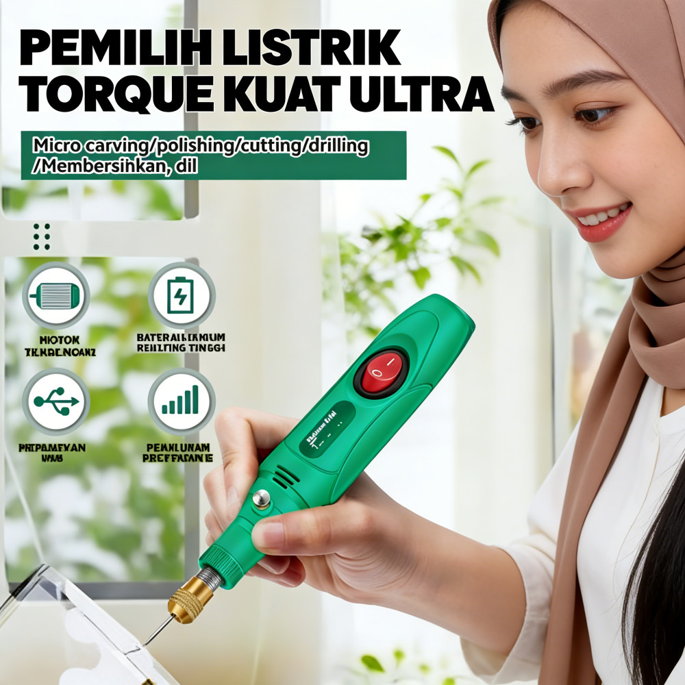 Mini drill electric engraver, mini grinder, wood carving tool, clay cutting tool, electric engraving