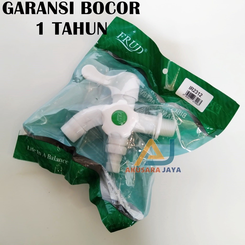 Kran Shower double / Kran Double / Kran Cabang Pvc FRUD