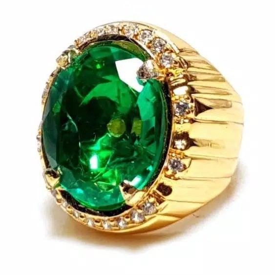 Batu Permata Zambrud Rusia Crystal 20 - Emerald Beryl Mewah