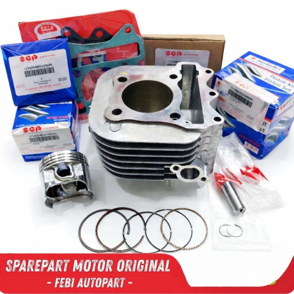 Blok Seher Set Komplit Suzuki Spin Spin 125 Skywave 125 Skydrive 125 Berkah sparepart motor