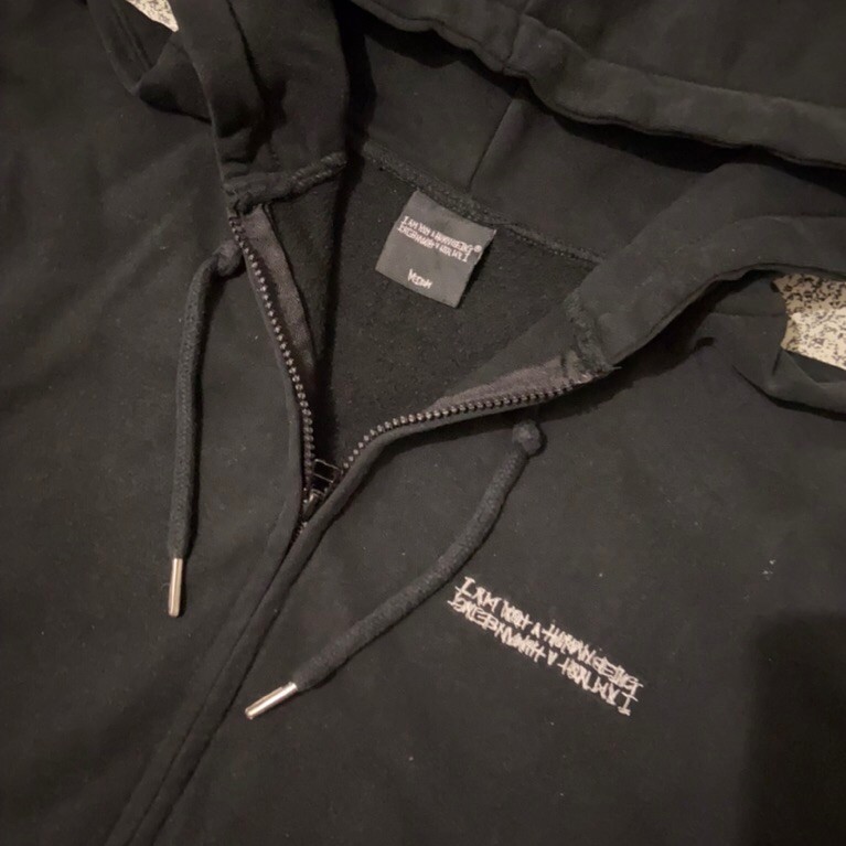 Jaket Hoodie Im Not Human Being