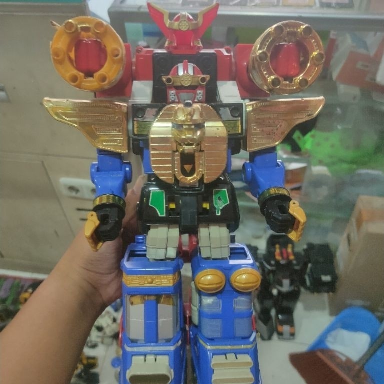 zeo megazord red puncher power ranger oh ranger