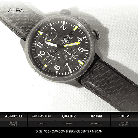 Alba Active AS6089 Chronograph Quartz