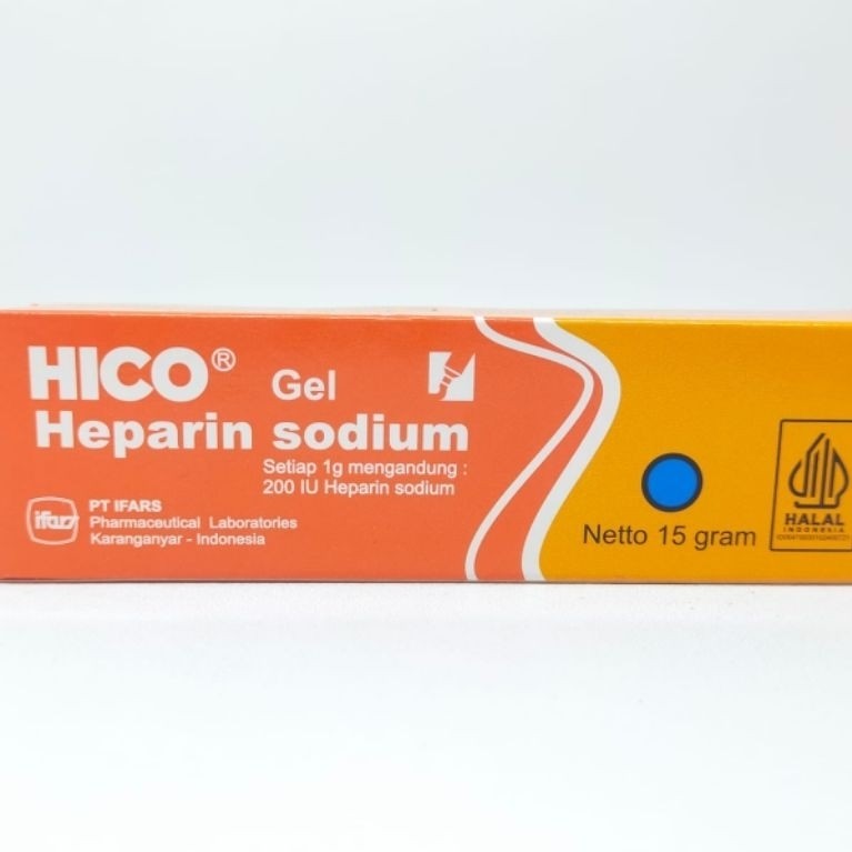 HICO GEL 15GR - HEPARIN SODIUM