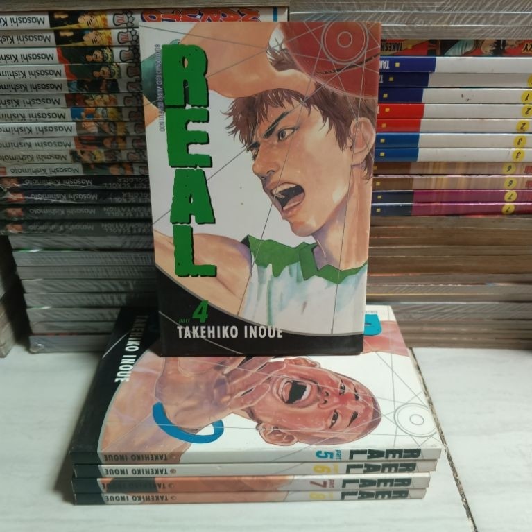 Komik Real vol 4 5 6 7 8 - Takehiko Inoue
