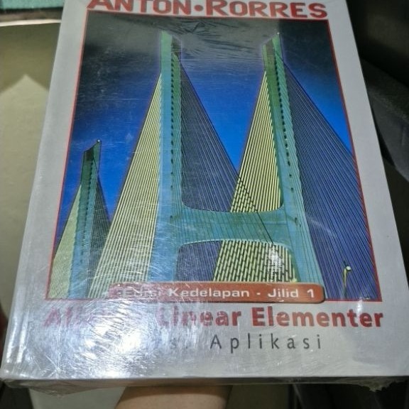 Buku Aljabar Linear Elementer [Anton Rorres]