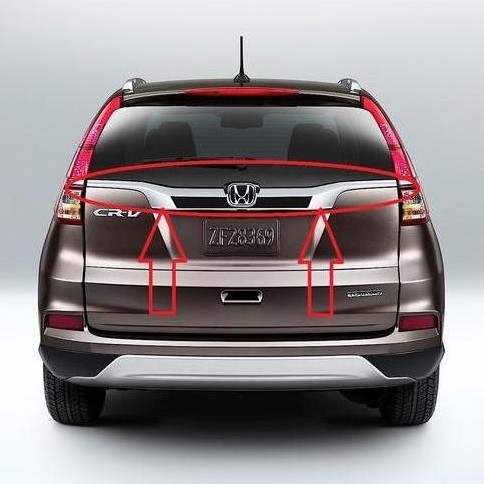 Garnish Chrome Pintu Bagasi CRV 2015-2017 Original